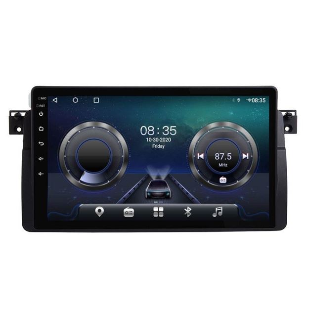 Slika BMW 3 | E46 | 9" OLED/QLED | Android 13 | 4GB | 8-Core | 4G | DSP | SIM | Ts10