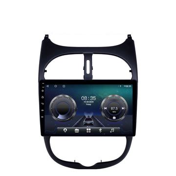 Slika Peugeot 206 | 9" OLED/QLED | Android 13 | 6/128GB | 8-Core | 4G | DSP | SIM | Ts10