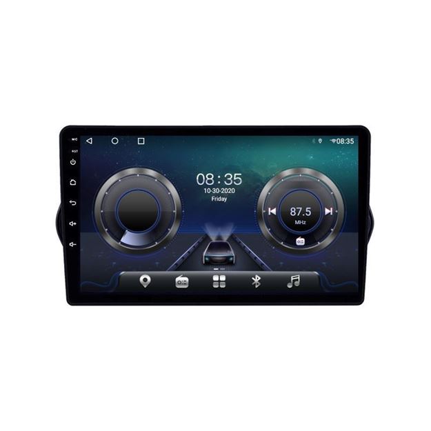 Slika Fiat Tipo | 9" OLED/QLED | Android 12 | 6/128GB | 8-Core | 4G | DSP | SIM | Ts10