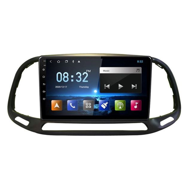 Slika Fiat Doblo | 9" OLED/QLED | Android 13 | 2GB RAM | 8-Core | DSP | Ts18