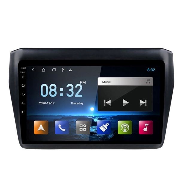 Slika Suzuki Swift | 9" OLED/QLED | Android 13 | 2GB RAM | 8-Core | DSP | Ts18