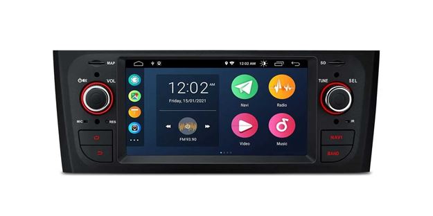 Slika Fiat Grande Punto | 6.2" | Android 13 | 2GB RAM | Carplay | XT PSA60PTFL