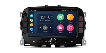 Slika Fiat 500 | 7" | Android 10 | 2GB | DSP | Full RCA output | Carplay | XT PSA70500FL