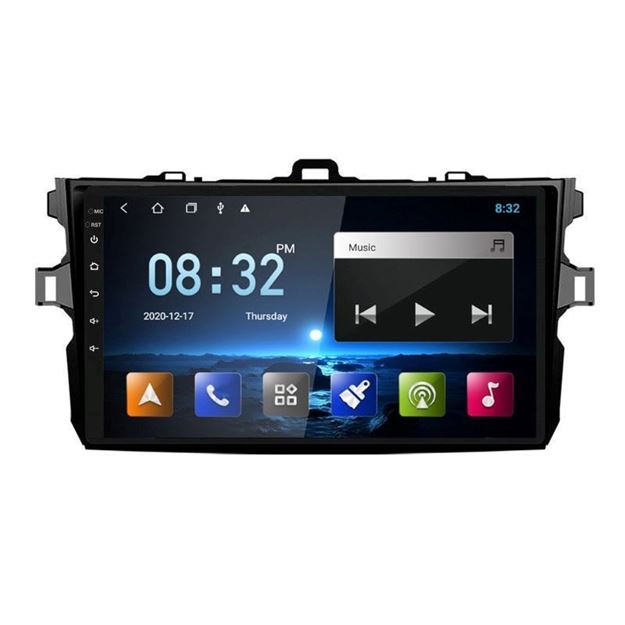 Slika Toyota Corolla | 9" OLED/QLED | Android 12 | 2GB RAM | 8-Core | DSP | Ts18