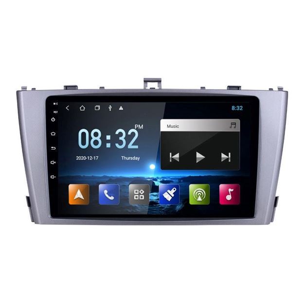 Slika Toyota Avensis | 9" OLED/QLED | Android 12 | 2GB RAM | 8-Core | DSP | Ts18