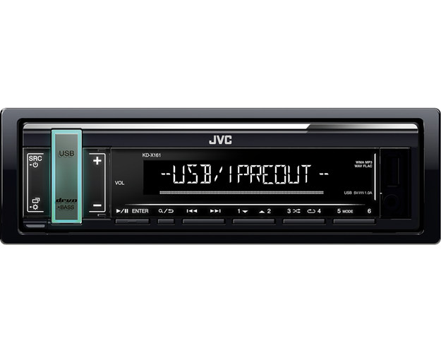 Slika JVC KD-X161 | USB | AUX | RDS | FLAC