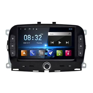 Slika Fiat 500 | 9" OLED/QLED | Android 12 | 2GB RAM | 8-Core | DSP | Ts18