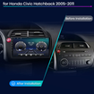 Slika Honda Civic | 9" | Android 12 | 4GB | 8-Core | 4G | DSP | SIM | Ts10